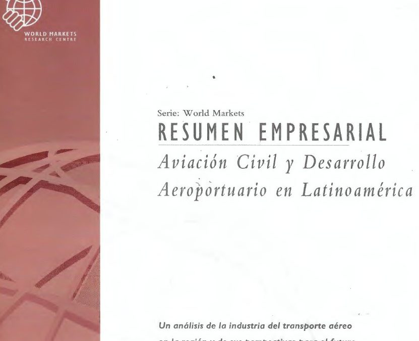 La Aviación Colombiana en el nuevo siglo: cambios del entorno